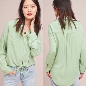Anthropologie Maeve Sandbridge Blouse